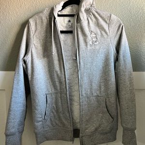 Disneyland Resort Fleece Lined Zip Up Sweatshirt